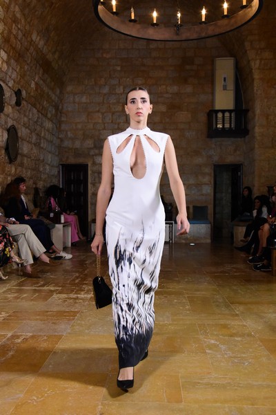 Hope Wears Lebanese Fashion Runway part 2 